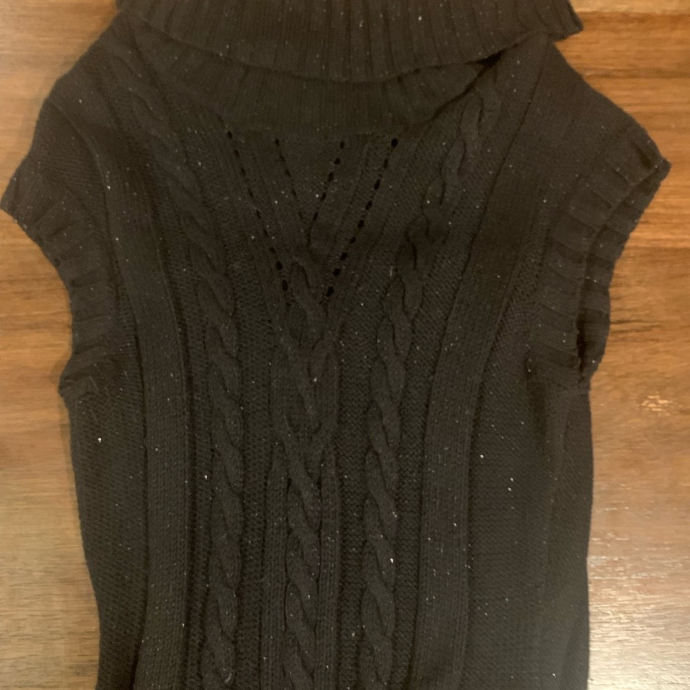 Express black short sleeve sweater dress